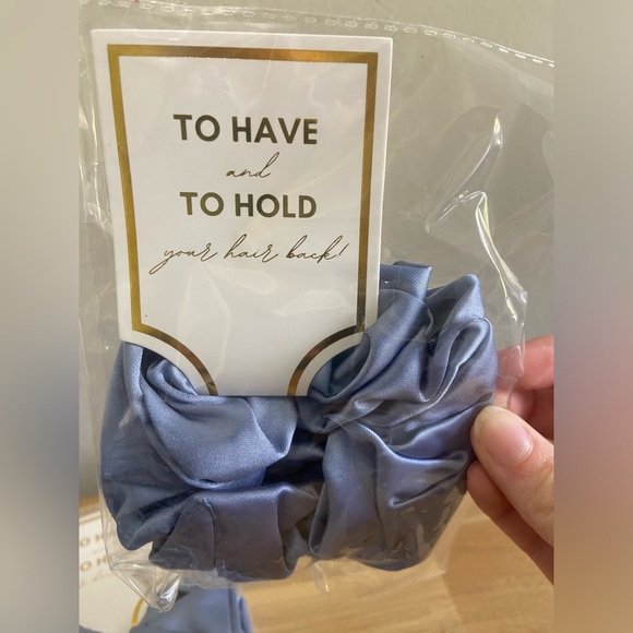 Wedding/Bridesmaid Hair ties “to have and to hold your hair back” - Picture 3 of 3